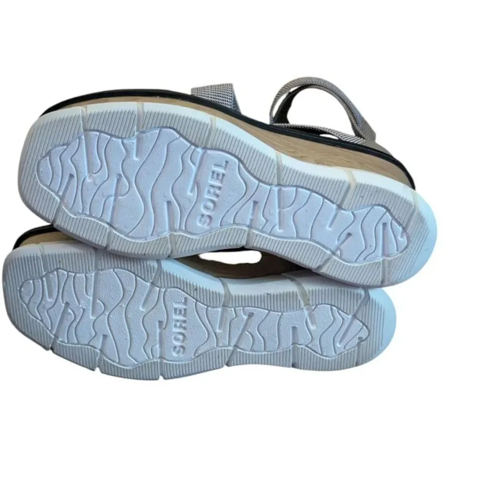 SOREL Women's 6.5 Platform Wedge Sandals - Picture 5 of 5